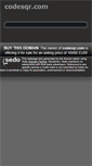 Mobile Screenshot of codesqr.com